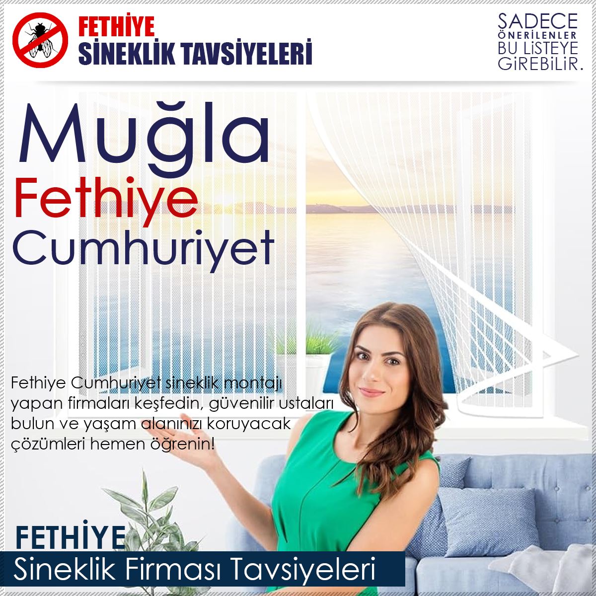 Cumhuriyet Sineklik Firması Tavsiyeleri