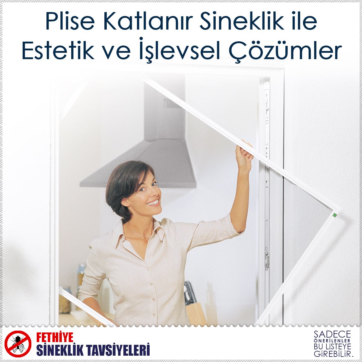 Plise Katlanır Sineklik ile Estetik ve İşlevsel Çözümler : Kapak Görseli