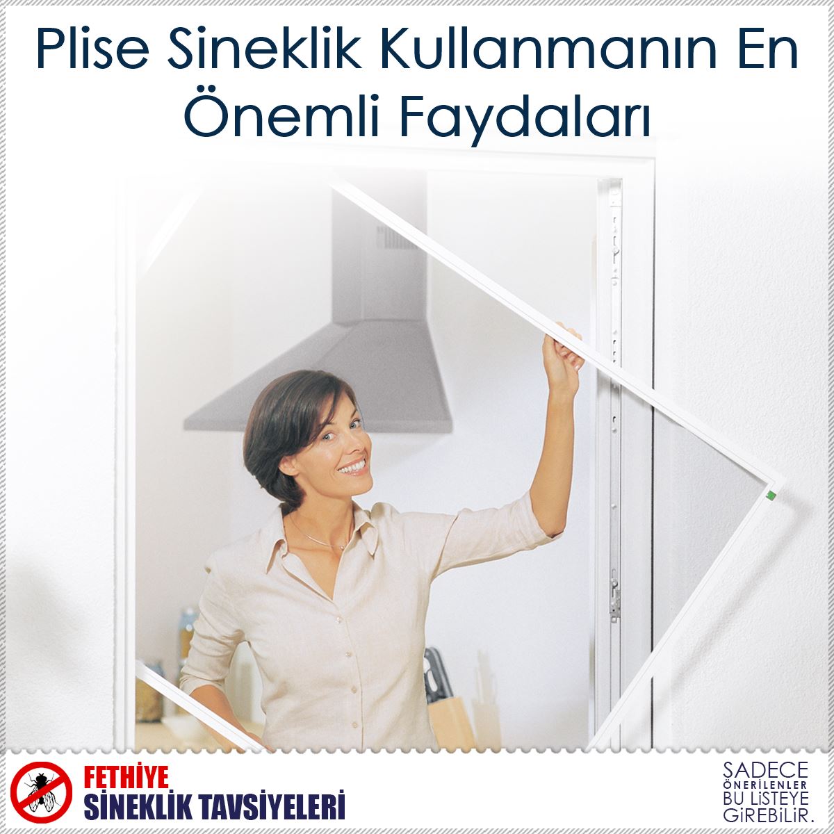Plise Sineklik Kullanmanın En Önemli Faydaları : Kapak Görseli